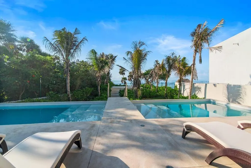 Apartment Akumal Amor Caribbean Sea View 2 Min Walk To Beach Mexico